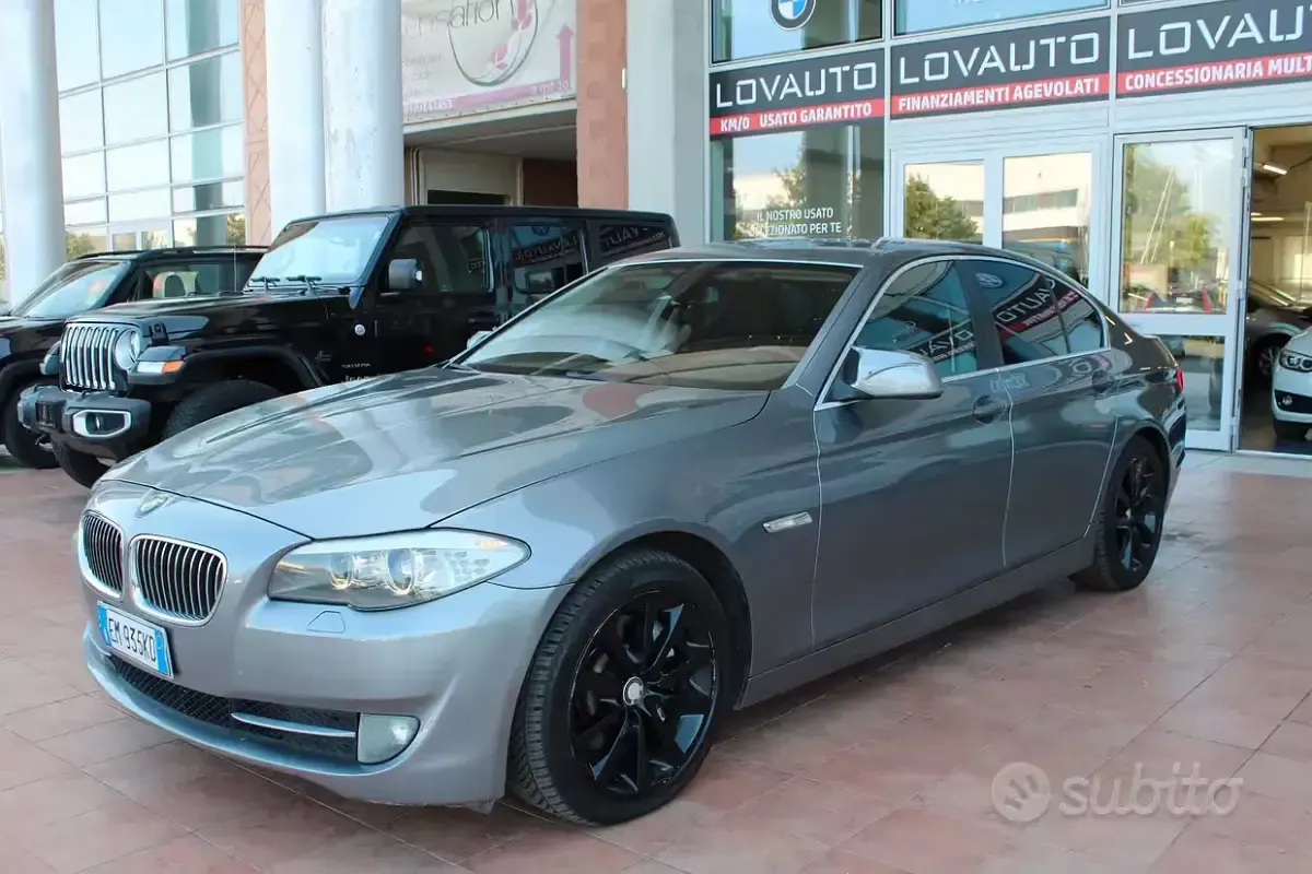 Usata BMW 525 218 CV (160 kW) 2012 Grigio Berlina