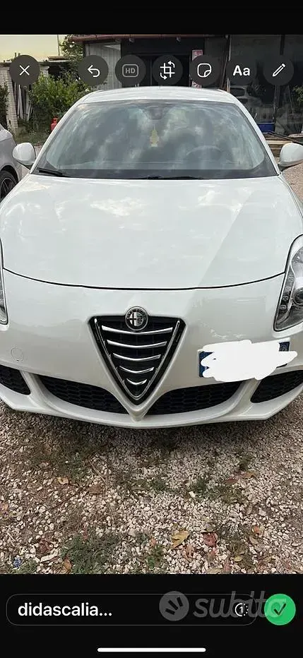 Usata Alfa Romeo Giulietta 2010 Bianco Utilitaria