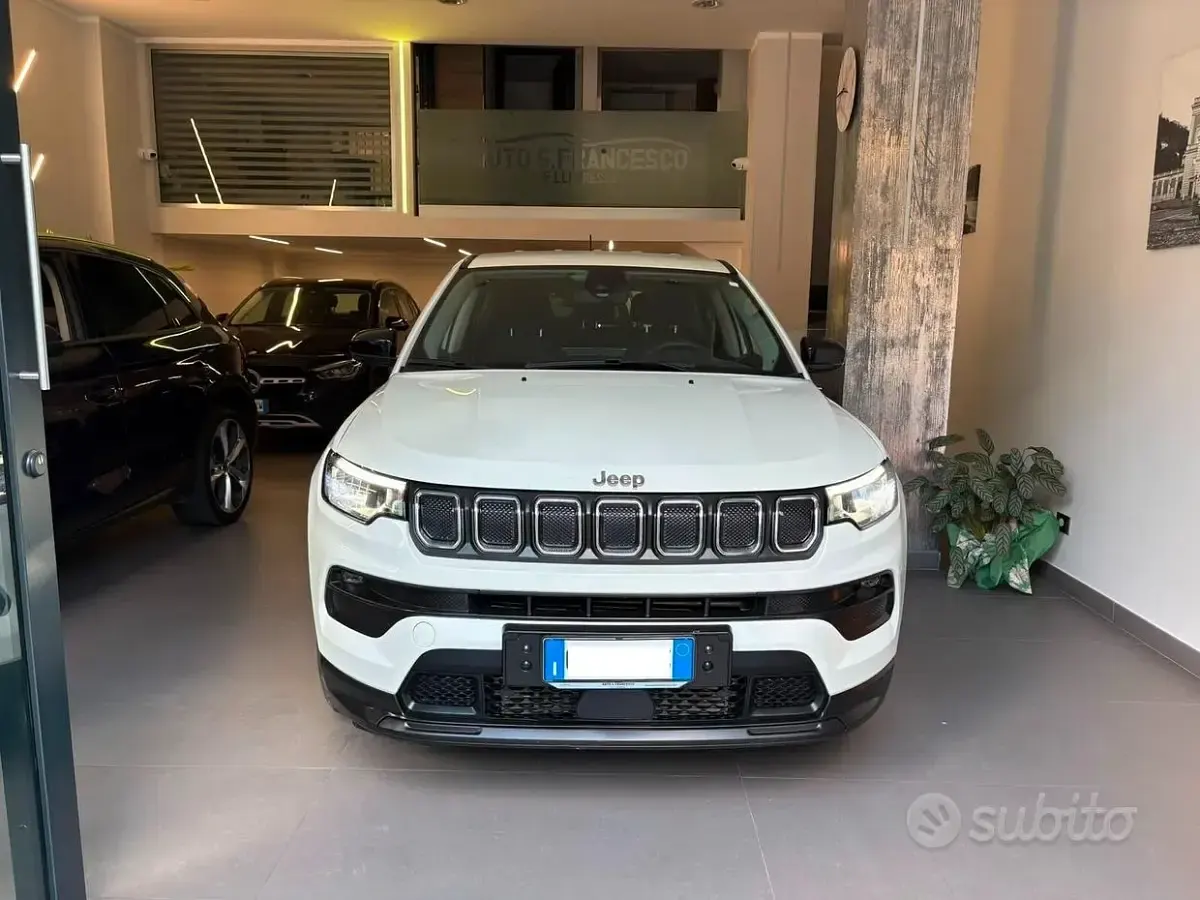 Usata Jeep Compass 131 CV (96 kW) 2022 Bianco SUV