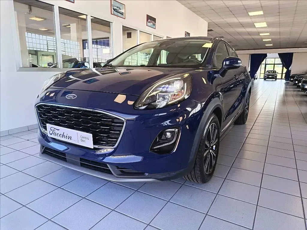 Usata Ford Puma Titanium 125 CV (91 kW) 2023 Blu/azzurro SUV