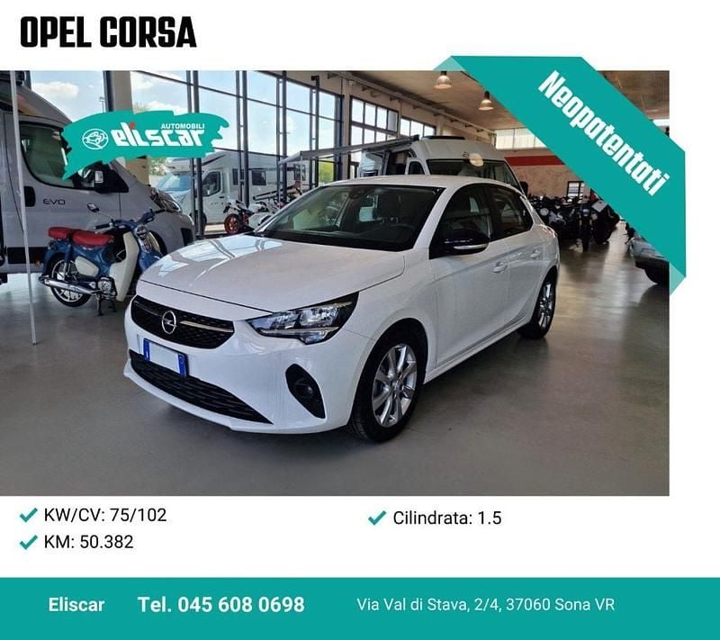 Usata Opel Corsa Edition 102 CV (75 kW) 2022 Bianco Berlina