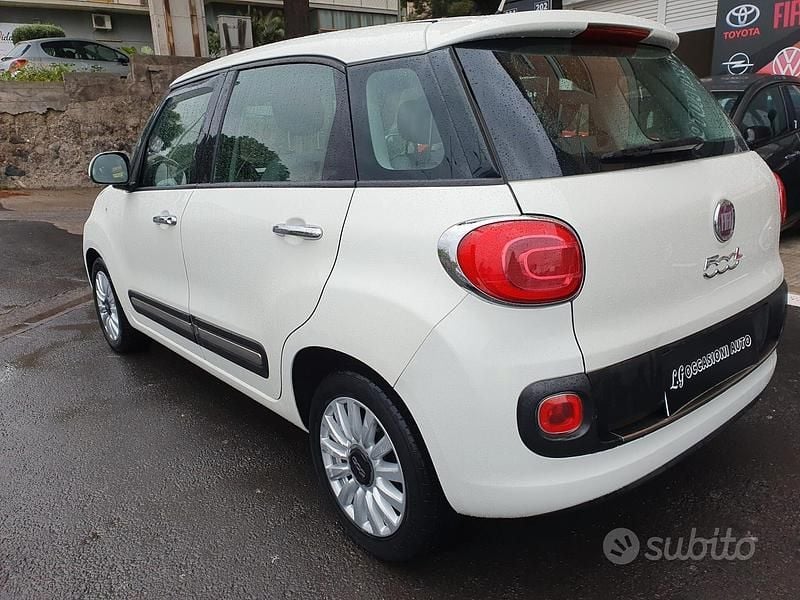 Usata Fiat 500L Lounge 85 CV (62 kW) 2015 Bianco Monovolume