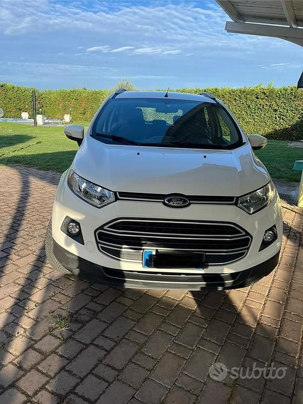Bianco Usata 2015 Ford Ecosport SUV | 7600 € (Buon prezzo) - Immagine 1/4