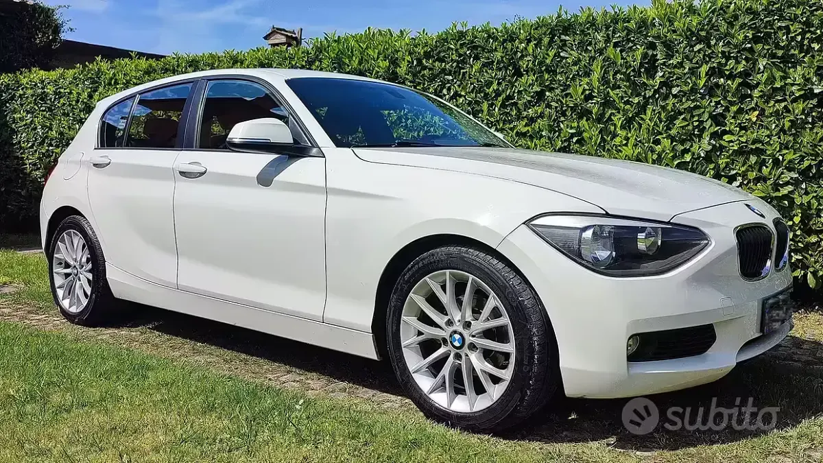 Usata BMW 118 143 CV (105 kW) 2013 Bianco Utilitaria
