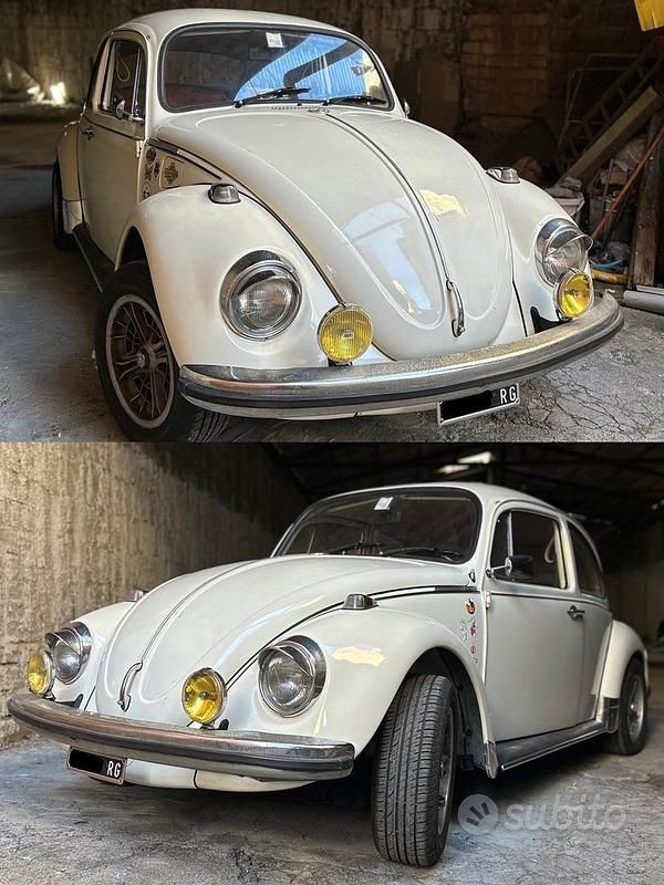 Usata VW Beetle 1970 Bianco Utilitaria