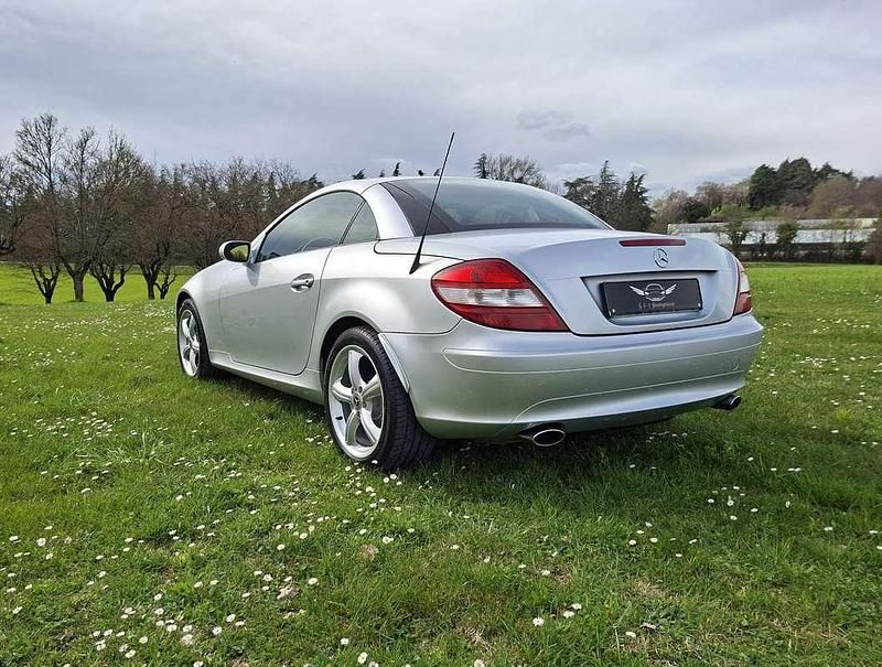 Usata Mercedes SLK350 272 CV (200 kW) 2004 Argento Cabrio