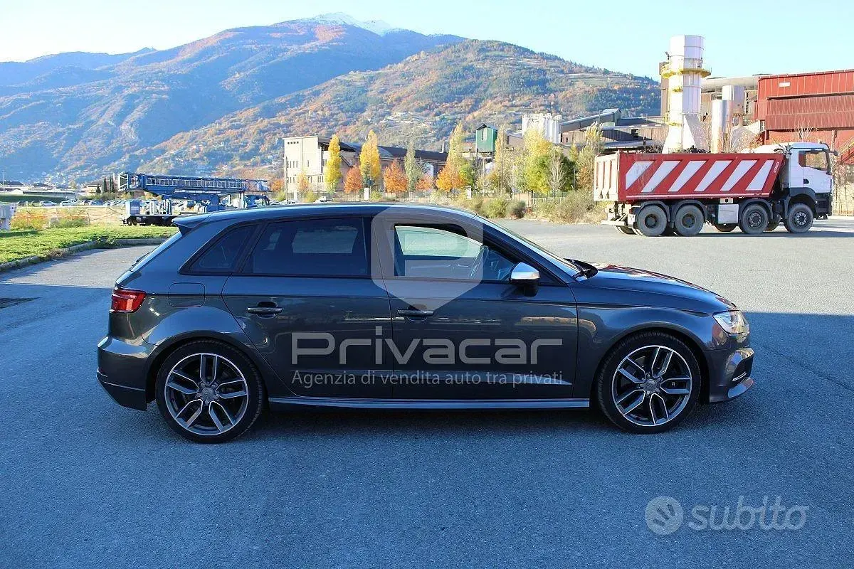 Usata Audi S3 Sportback 310 CV (228 kW) 2018 Grigio Utilitaria