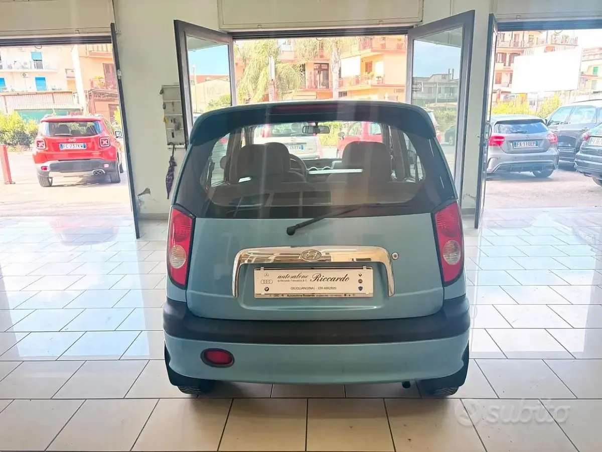 Usata Hyundai Atos Prime 59 CV (43 kW) 2002 Blu Utilitaria