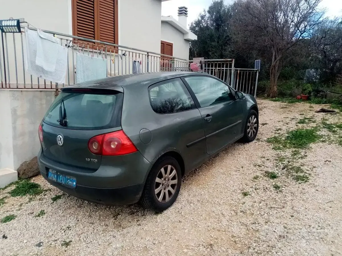 Usata VW Golf V 105 CV (77 kW) 2004 Verde Utilitaria