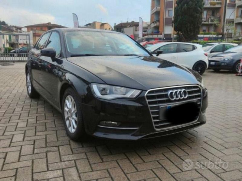Usata Audi A3 110 CV (80 kW) 2015 Nero Berlina
