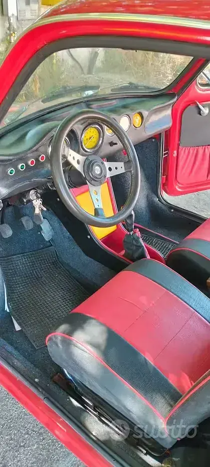 Usata Fiat 500 1970 Rosso Utilitaria