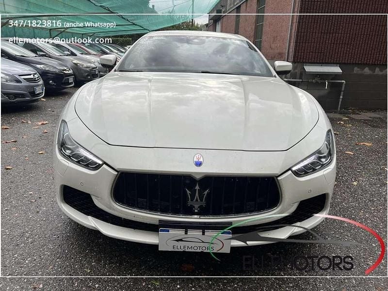 Usata Maserati Ghibli 411 CV (302 kW) 2018 Bianco Coupé