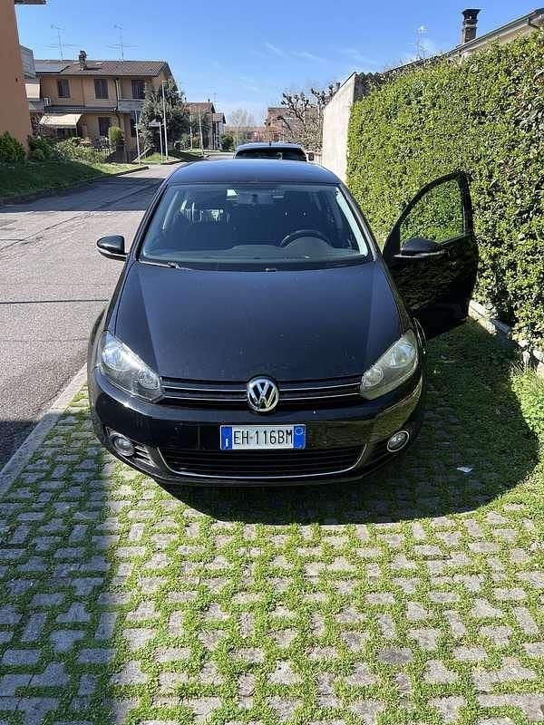 Usata VW Golf VI Highline 105 CV (77 kW) 2011 Nero Utilitaria