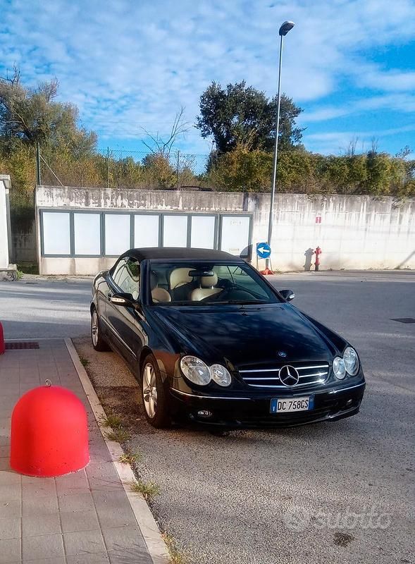 Begagnad Mercedes CLK200 184 HK (135 kW) 2006 Svart Sportkupé