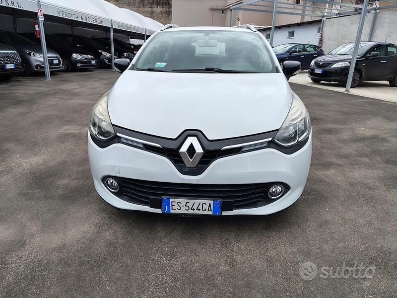 Usata Renault Clio GrandTour 90 CV (66 kW) 2013 Bianco Station wagon