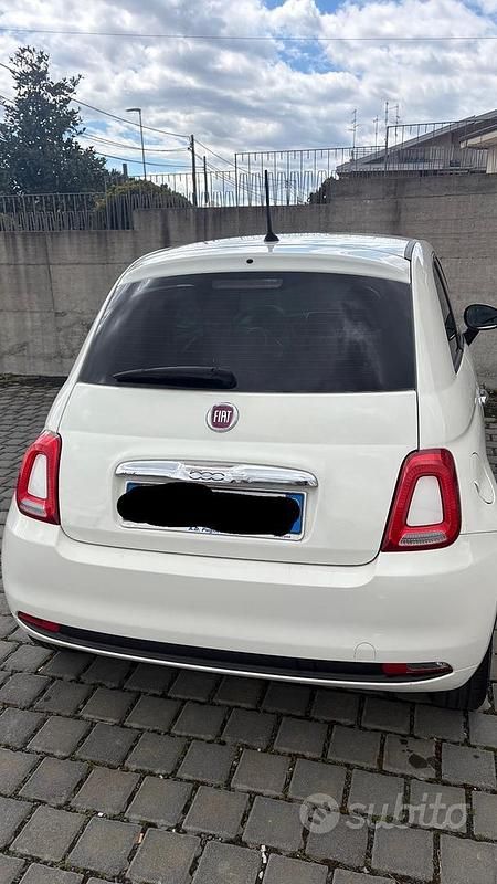 Usata Fiat 500 69 CV (50 kW) 2016 Bianco Utilitaria