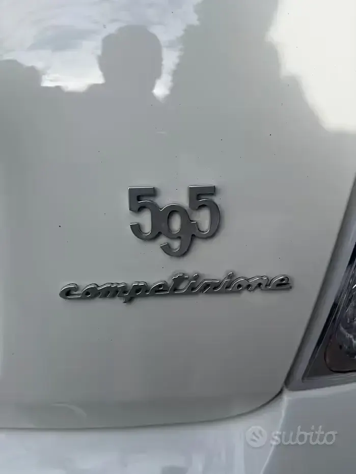 Usata Abarth 595 Competizione 180 CV (132 kW) 2015 Bianco Berlina