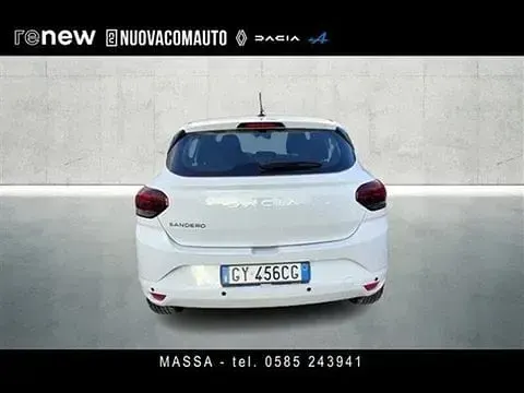 Usata Dacia Sandero Expression 100 CV (73 kW) 2025 Bianco Utilitaria