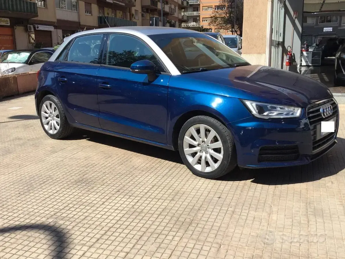 Usata Audi A1 Admired 116 CV (85 kW) 2016 Blu Utilitaria