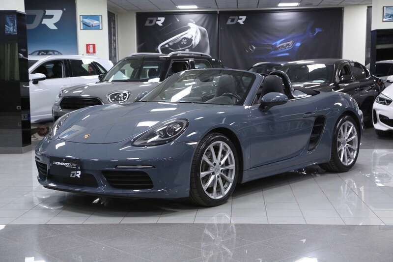 Blu grafite Usata 2018 Porsche 718 Boxster Cabrio | 59.900 € (Buon prezzo) - Immagine 1/4
