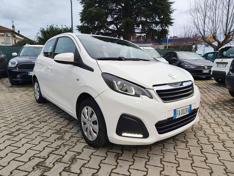 Usata Peugeot 108 Allure 69 CV (50 kW) 2015 Bianco Utilitaria