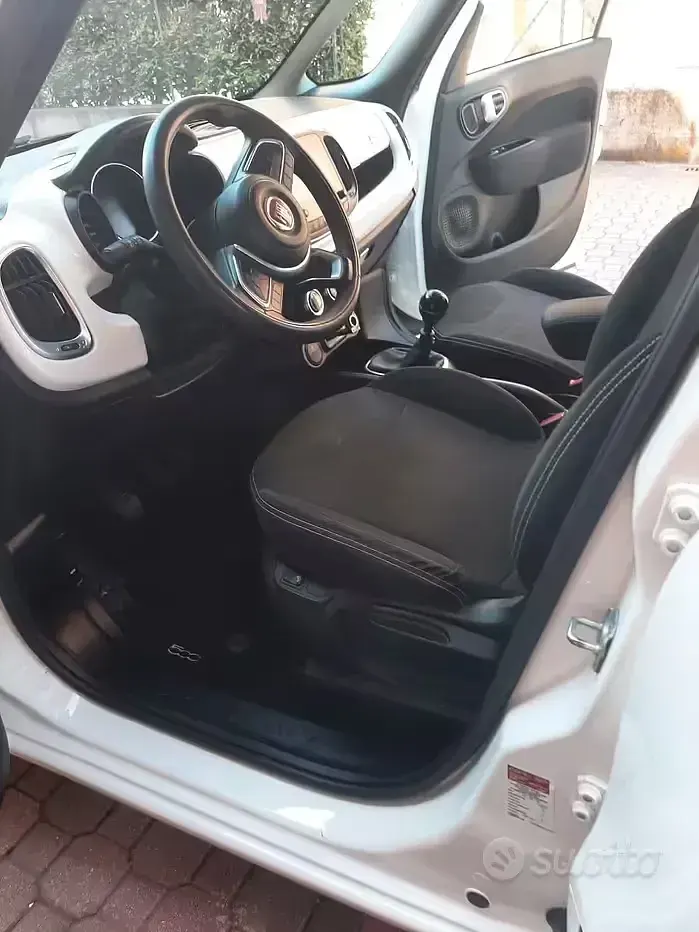 Usata Fiat 500L 95 CV (69 kW) 2018 Bianco Monovolume
