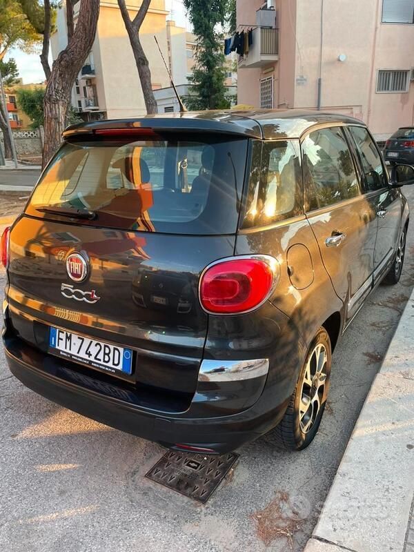 Usado Fiat 500L Pop Star 95 CV (69 kW) 2017 Gris Monovolumen