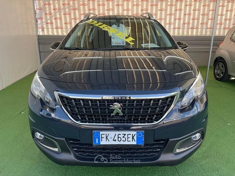 Usata Peugeot 2008 75 CV (55 kW) 2017 Blu SUV