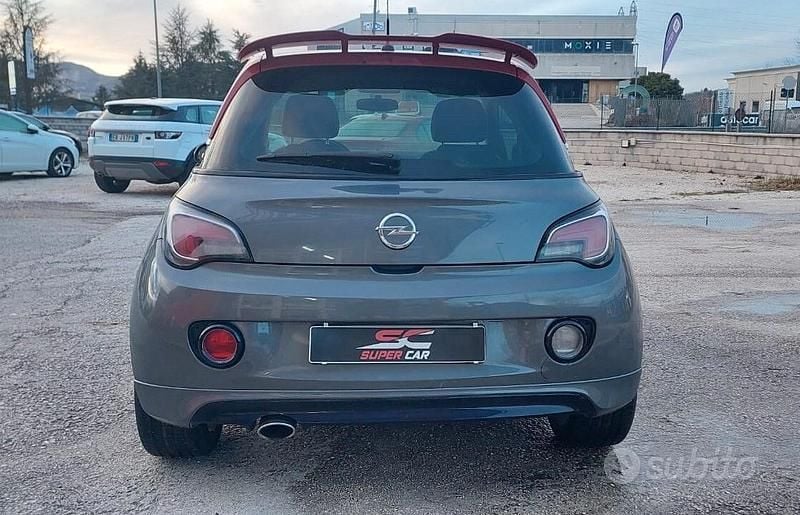 Usata Opel Adam S 150 CV (110 kW) 2015 Grigio Utilitaria