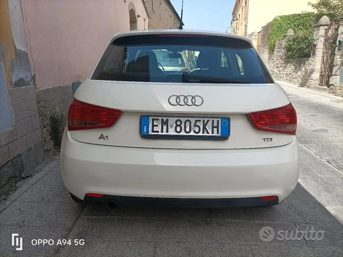 Usata Audi A1 Sportback 90 CV (66 kW) 2012 Bianco Utilitaria
