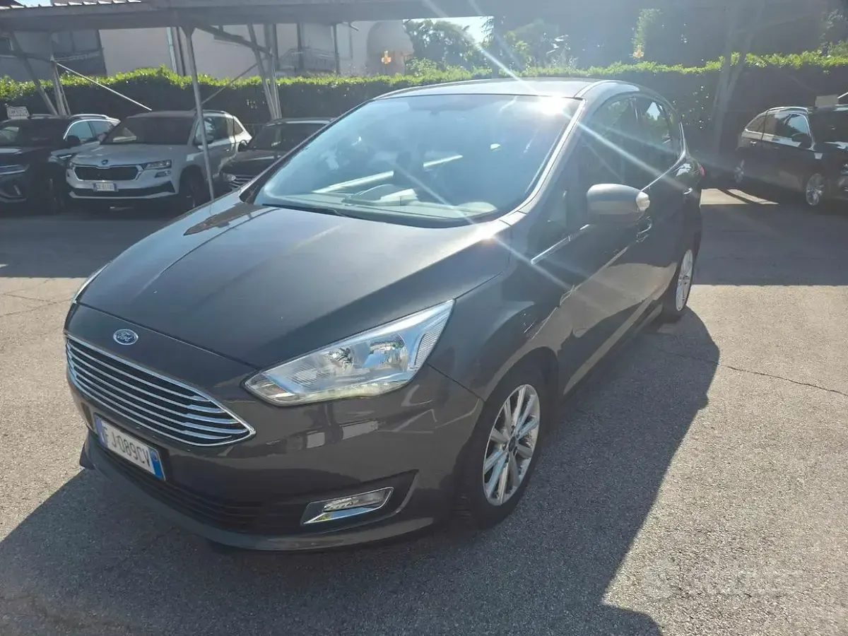 Usata Ford C-MAX Titanium S 120 CV (88 kW) 2017 Grigio Monovolume