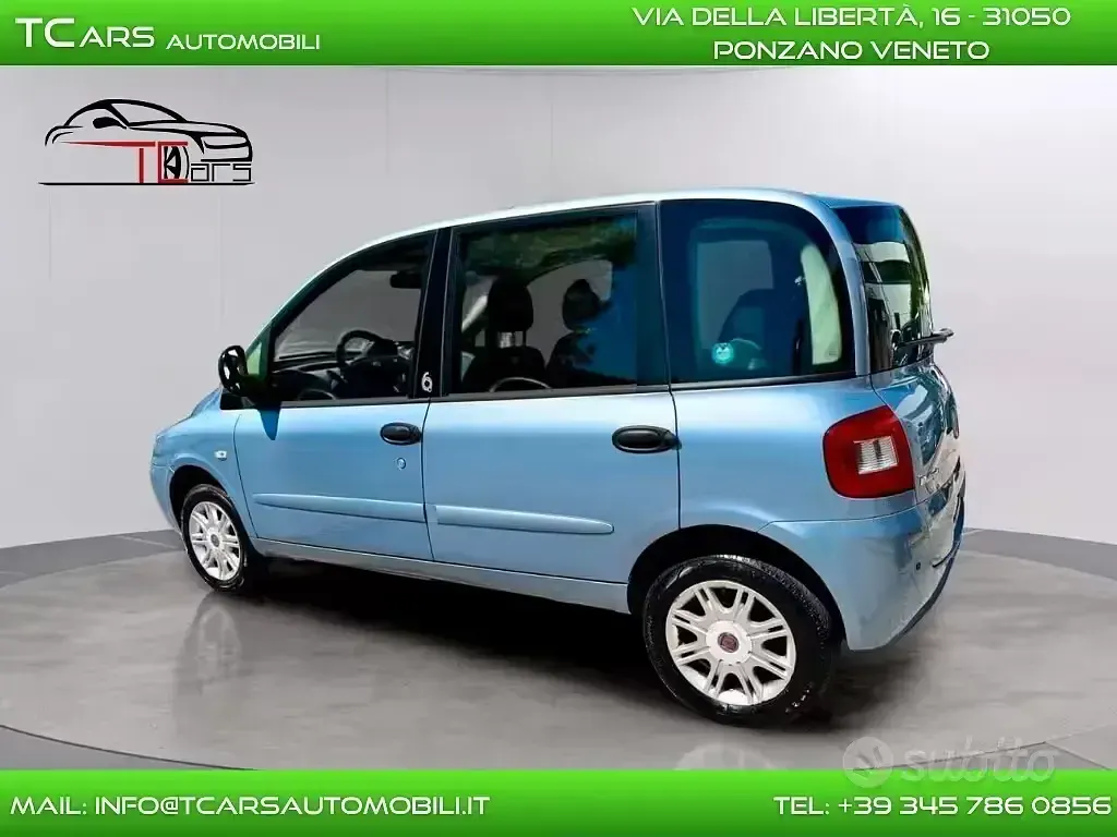 Usata Fiat Multipla 103 CV (75 kW) 2009 Blu Monovolume