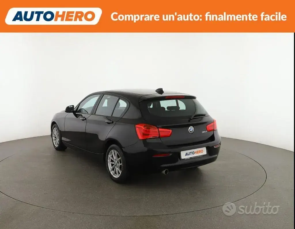 Usata BMW 116 Advantage 116 CV (85 kW) 2018 Nero Utilitaria