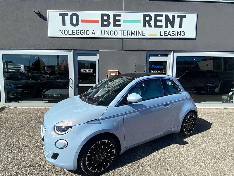 Celeste Usata 2021 Fiat 500e La Prima Cabrio | 16.000 € (Buon prezzo) - Immagine 1/4