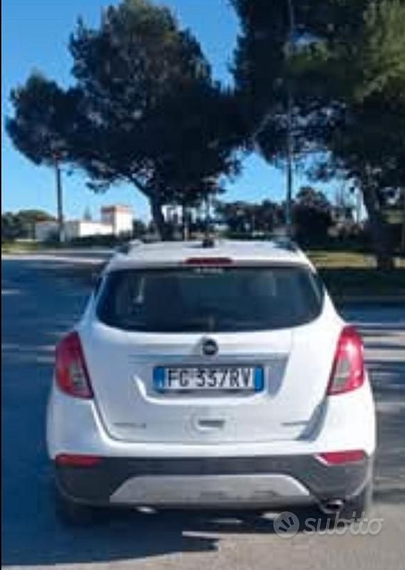 Usata Opel Mokka X 140 CV (102 kW) 2017 Bianco SUV