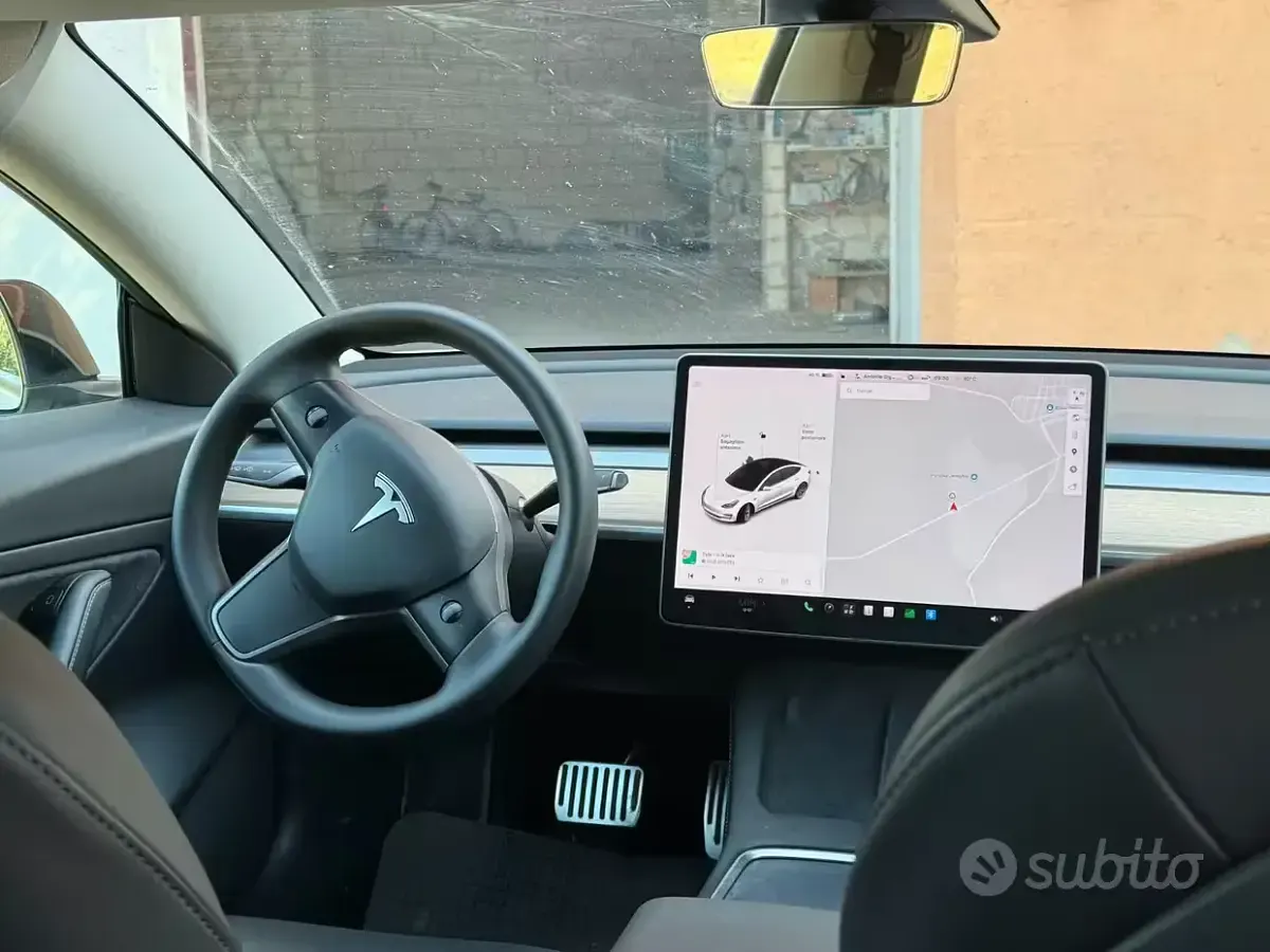 Usata Tesla Model 3 Long Range AWD 152 kW (208 CV) 2021 Bianco Berlina