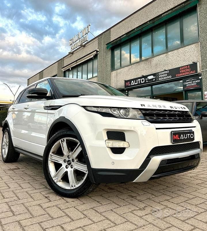 Bianco Usata 2012 Land Rover Range Rover evoque Prestige Berlina | 9999 € (Buon prezzo) - Immagine 1/4