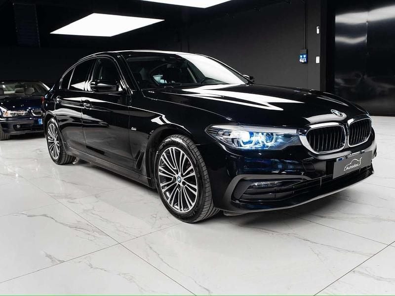 Usata BMW 520 Sport Line 190 CV (139 kW) 2018 Nero Berlina