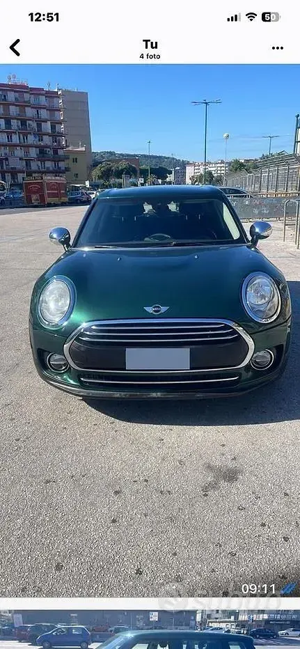 Usata Mini Clubman 116 CV (85 kW) 2016 Verde Station wagon