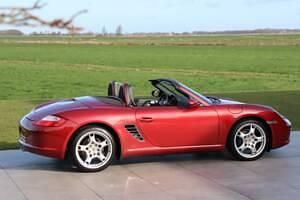 Usata Porsche Boxster 245 CV (180 kW) 2008 Rosso Cabrio