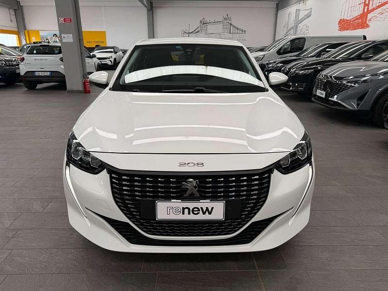 Usata Peugeot 208 Style 75 CV (55 kW) 2021 Bianco pastello Utilitaria