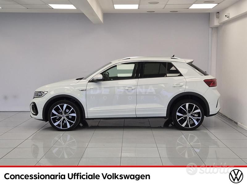 Usata VW T-Roc R-line 150 CV (110 kW) 2023 Bianco SUV