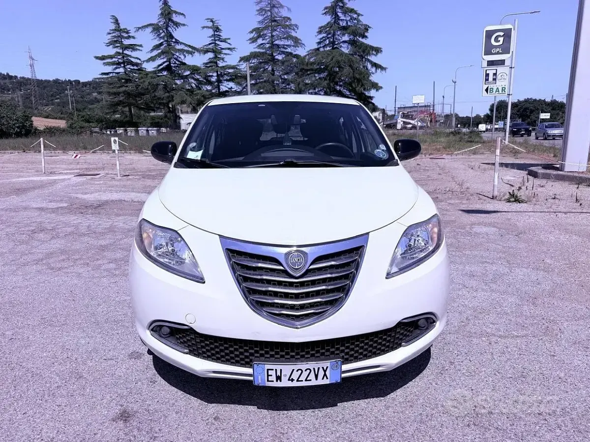 Usata Lancia Ypsilon S 69 CV (50 kW) 2014 Bianco Utilitaria