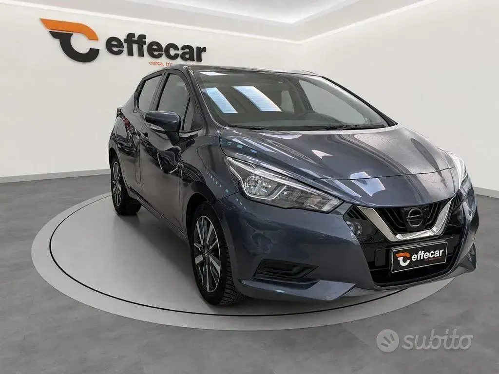 Usata Nissan Micra N-Connecta 90 CV (66 kW) 2018 Grigio Utilitaria