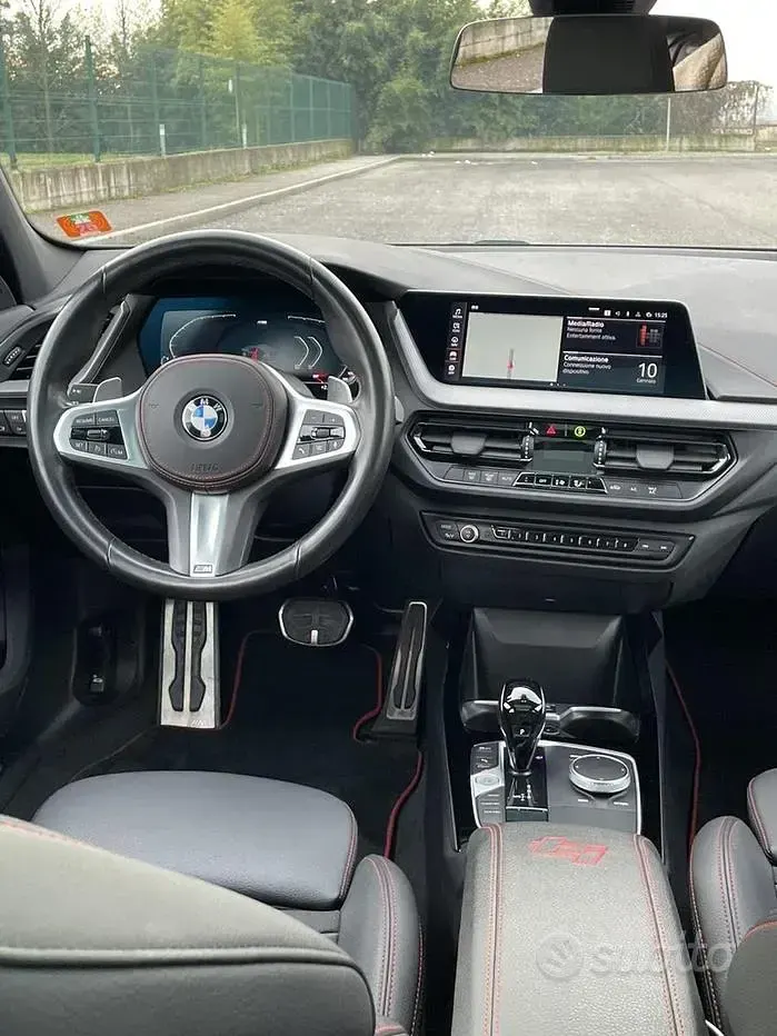 Usata BMW 128 M Sport 265 CV (194 kW) 2022 Nero Berlina