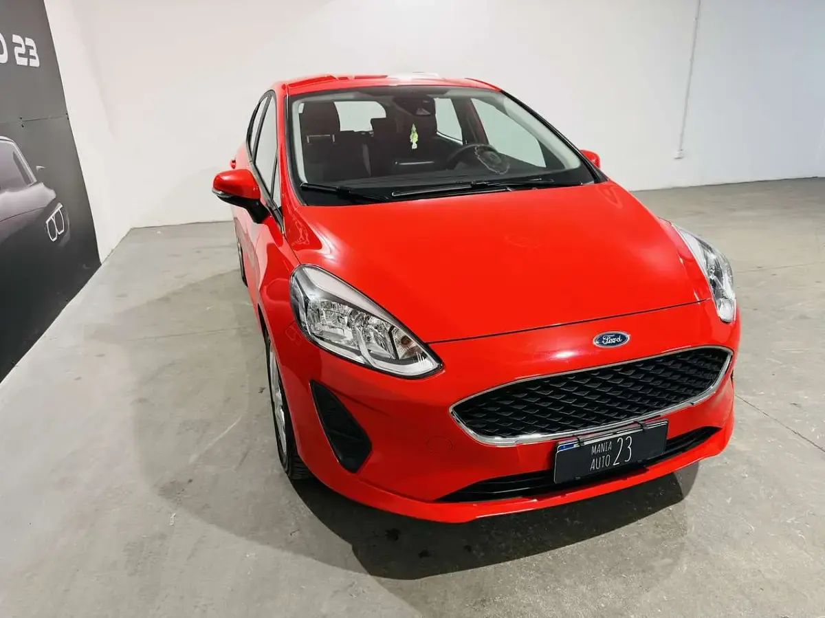 Usata Ford Fiesta Titanium 75 CV (55 kW) 2022 Rosso Utilitaria