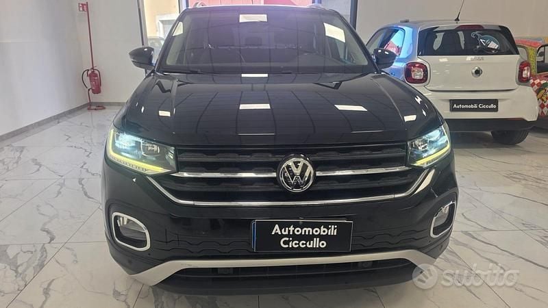 Usata VW T-Cross Advance 115 CV (84 kW) 2019 Nero SUV