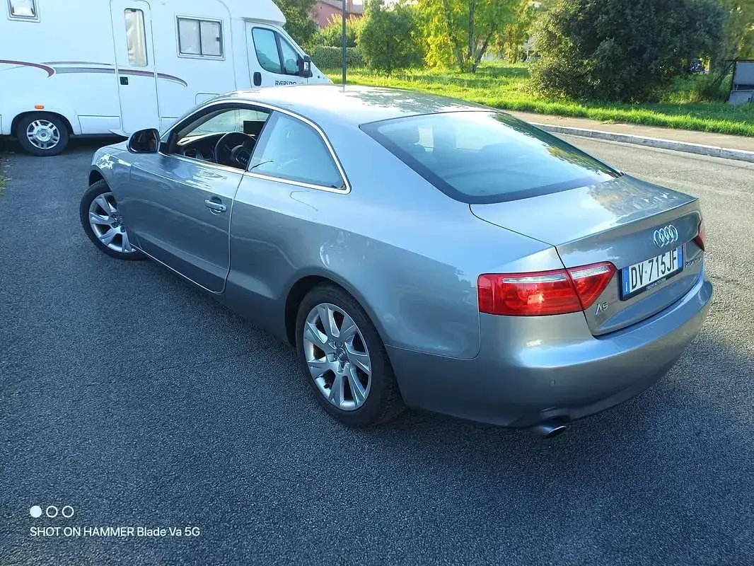Usata Audi A5 Ambiente 190 CV (139 kW) 2009 Grigio Coupé