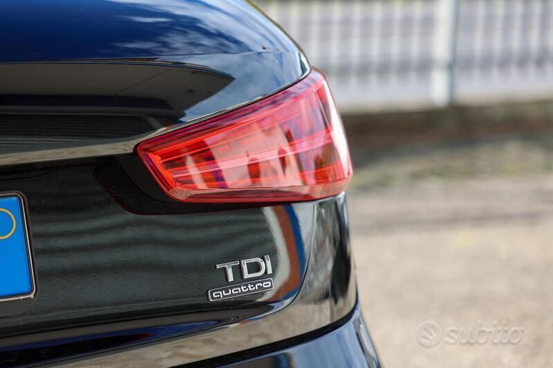 Usata Audi Q3 150 CV (110 kW) 2018 Nero SUV
