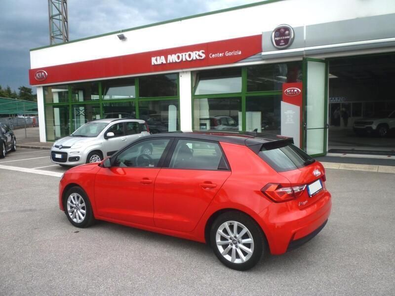 Usata Audi A1 Admired 95 CV (69 kW) 2020 Rosso Utilitaria